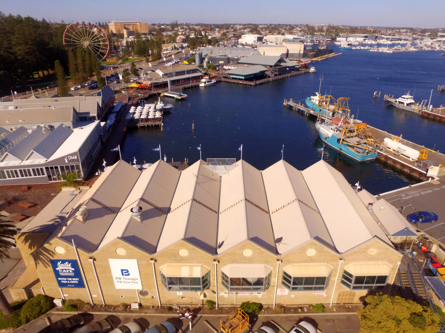 Re-roof Kailis Fremantle